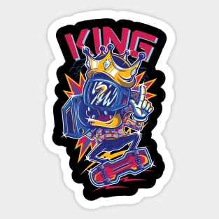 King radio Sticker